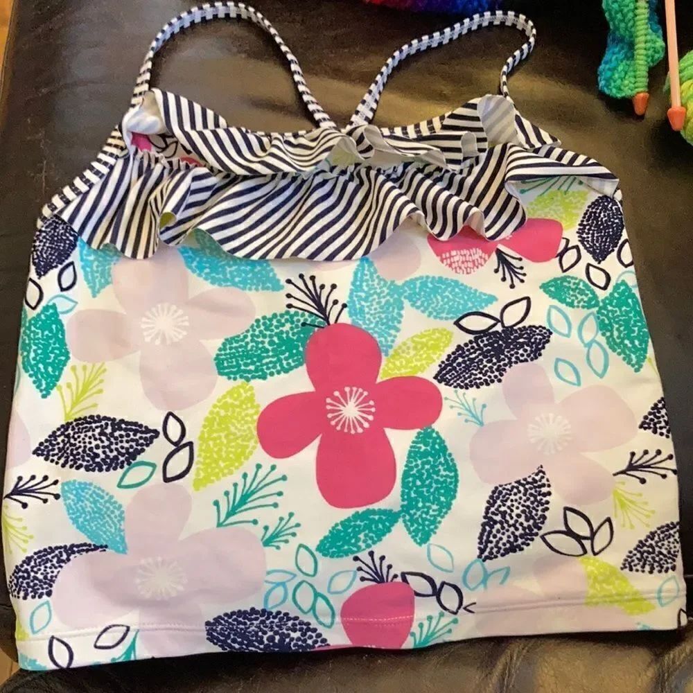Gymboree Girls Swim Top Size M (7-8)
